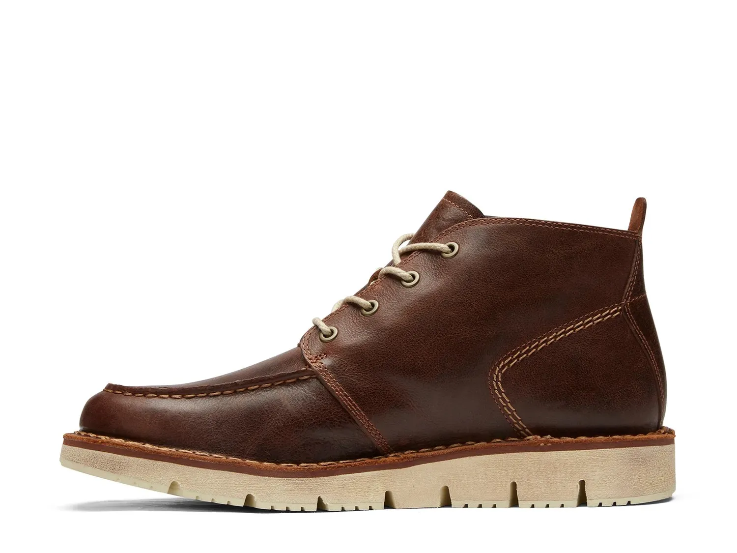 Мужские ботинки Timberland Westmore Chukka из кожи премиум-класса, темно-коричневый — фото 2