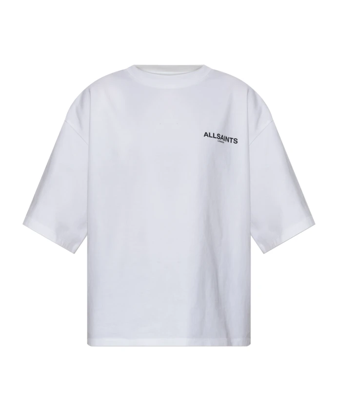 

Футболка Guardian Amelie оверсайз Allsaints, белый