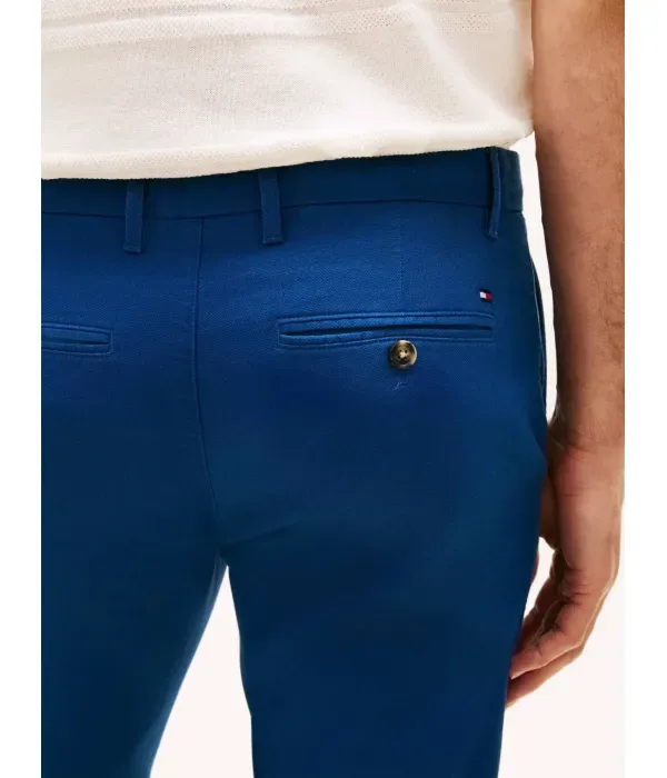 Брюки чинос Bleecker slim fit Tommy Hilfiger, темно-синий — фото 4