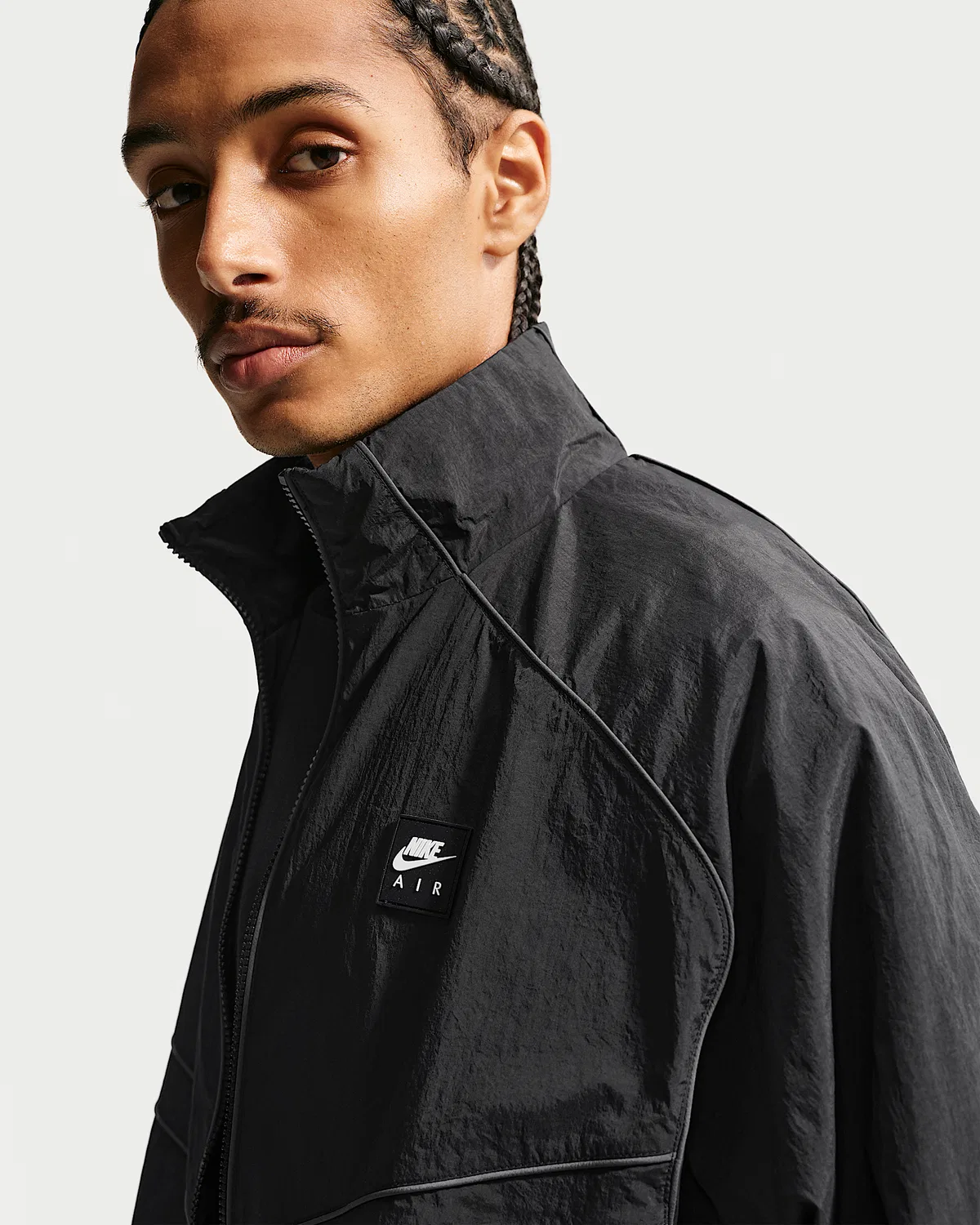 Мужская ветровка Windrunner Nike Air, Black — фото 3