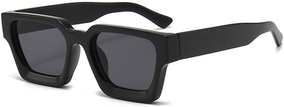 

Модные женские солнцезащитные очки класса люкс, мужские солнцезащитные очки в стиле ретро с леопардовым принтом, сине-зеленые солнцезащитные очки с защитой от УФ-излучения UV400 TKKTLLT, Matte Black Gray