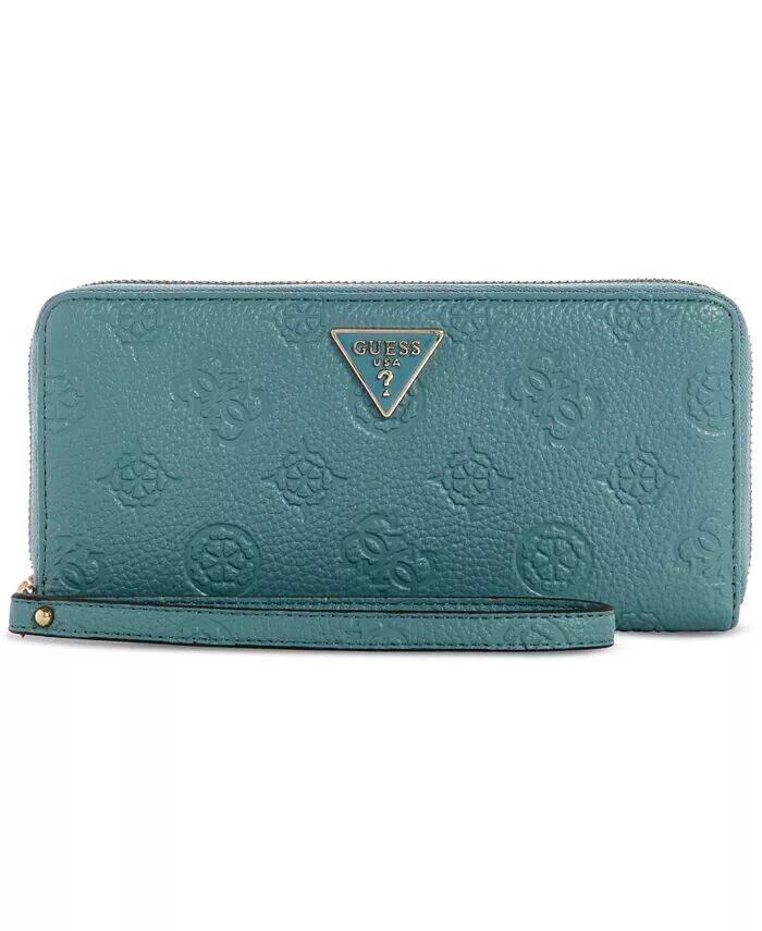 

Большой кошелек Cresidia SLG на молнии Guess, черный