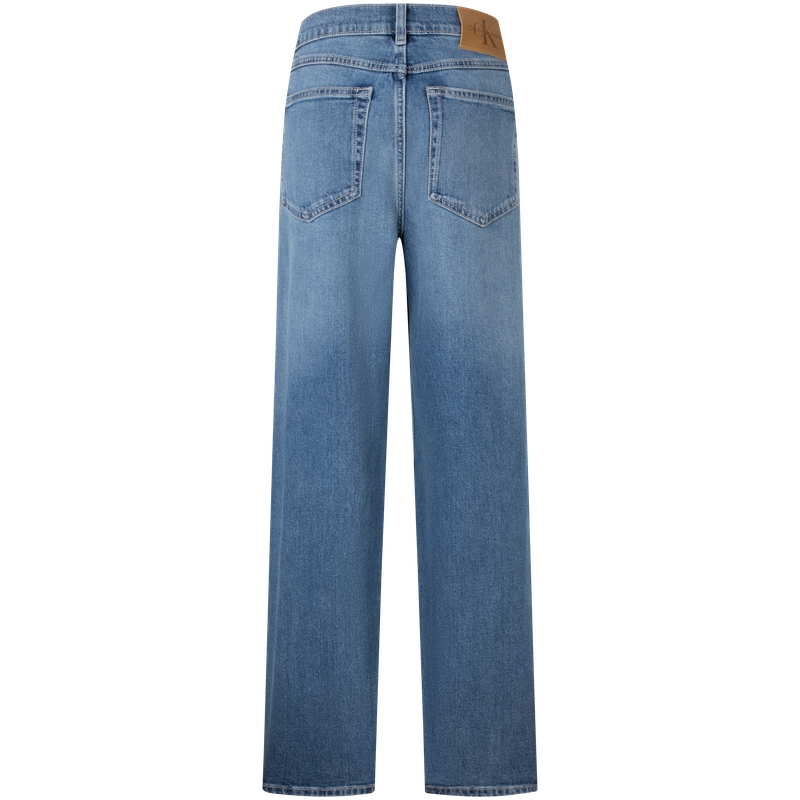 CALVIN KLEIN Jeans Женские Джинсы Светло-голубые, 587-Denim Light Blue — фото 3