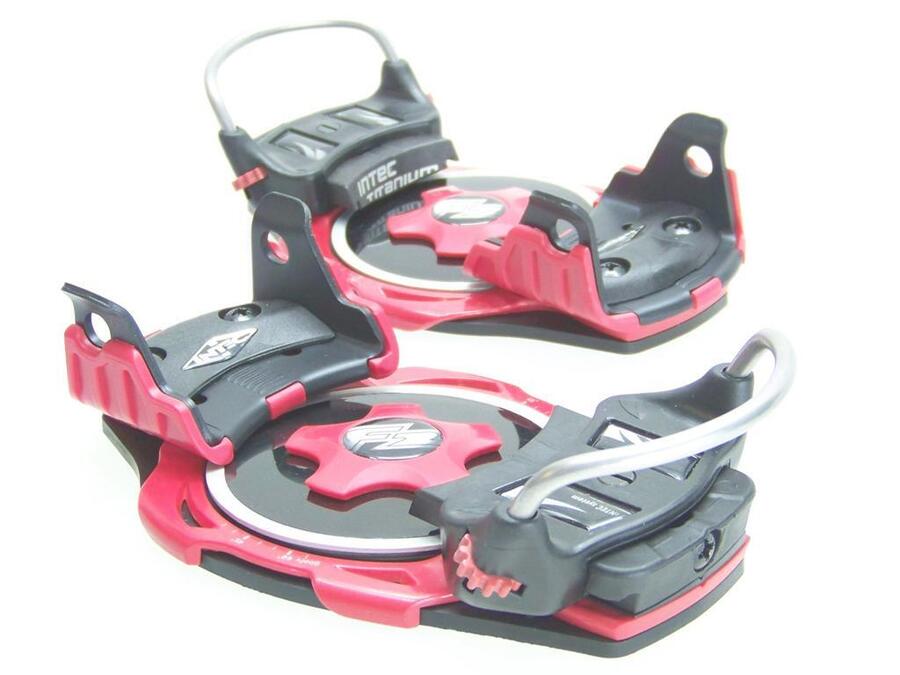 

F2 Крепление для сноуборда Alpine Plate INTEC TITANIUM Red Step-In