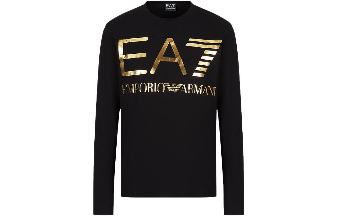 

EMPORIO ARMANI Футболка EA7 мужская черная, Черный, EMPORIO ARMANI Футболка EA7 мужская черная