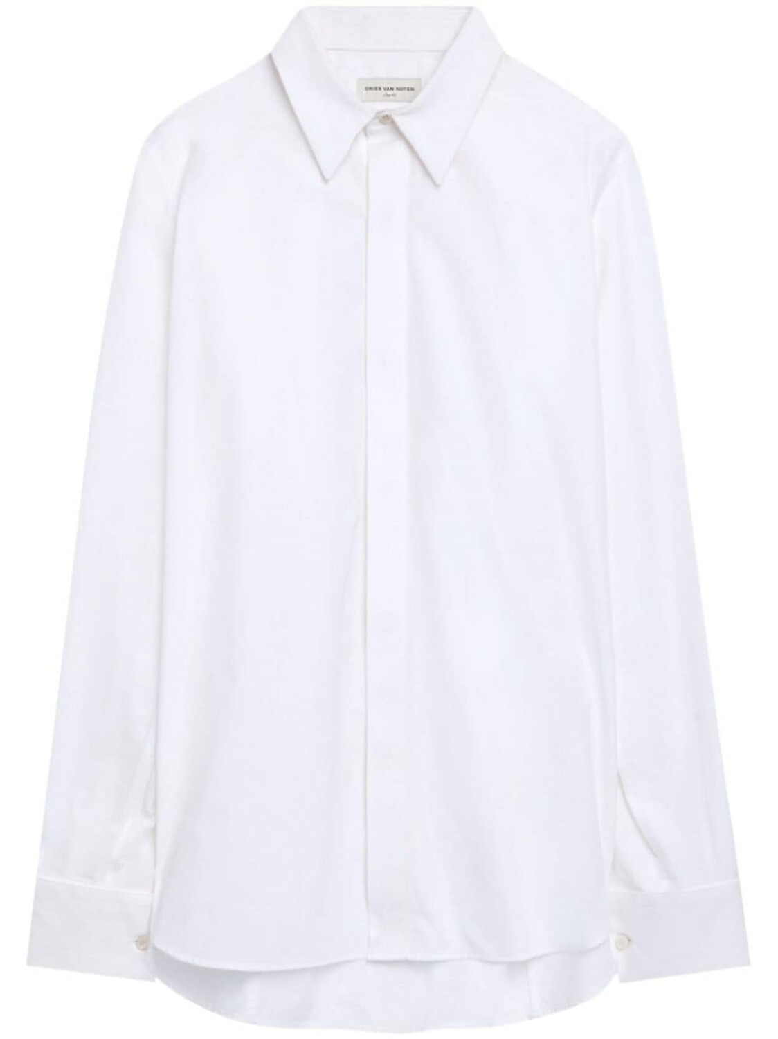 

Рубашка с классическим воротником DRIES VAN NOTEN, белый