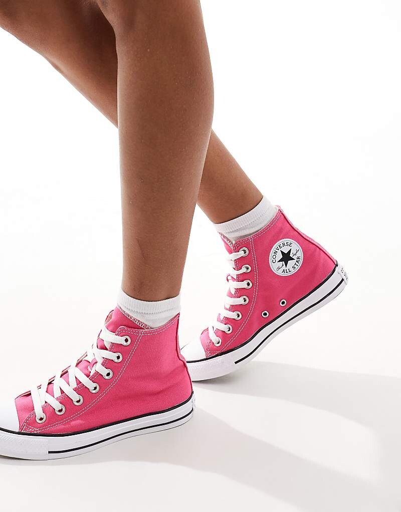 

Кроссовки Converse – Chuck Taylor All Star Hi – цвета фуксии