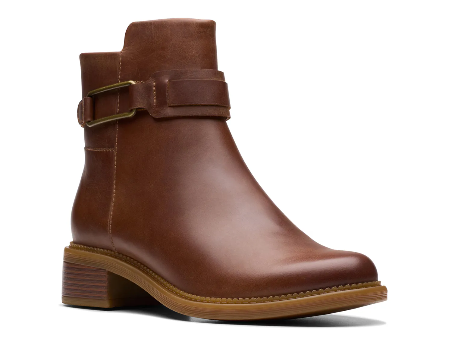 

Ботильоны Maya Bella Bootie Clarks, цвет tan