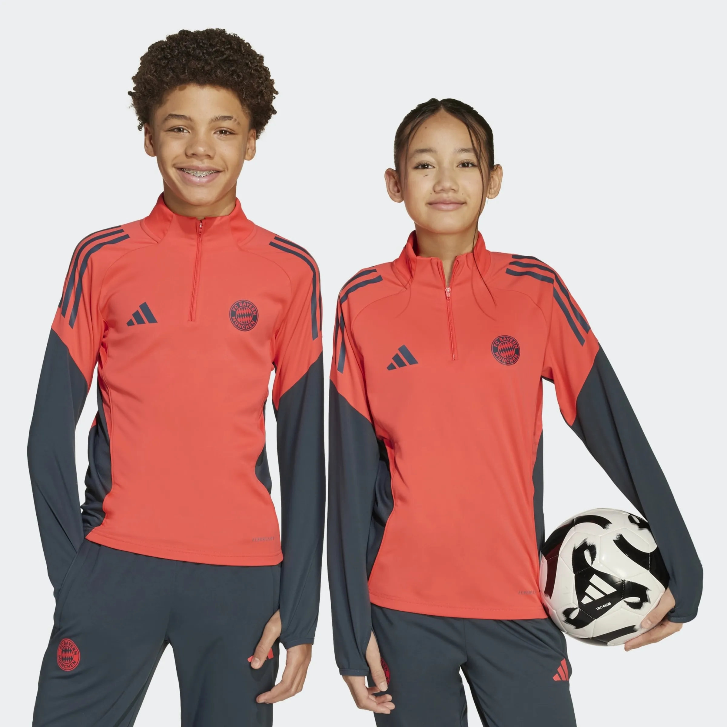 

Детская футболка Bayern Munich 2025-2026 Tiro 25 Competition Adidas, оранжевый/серый