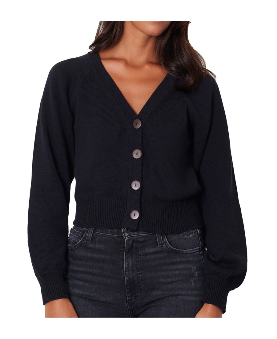 

Женский хлопковый кардиган Greta, цвет лесной зеленый Paneros Clothing, Black