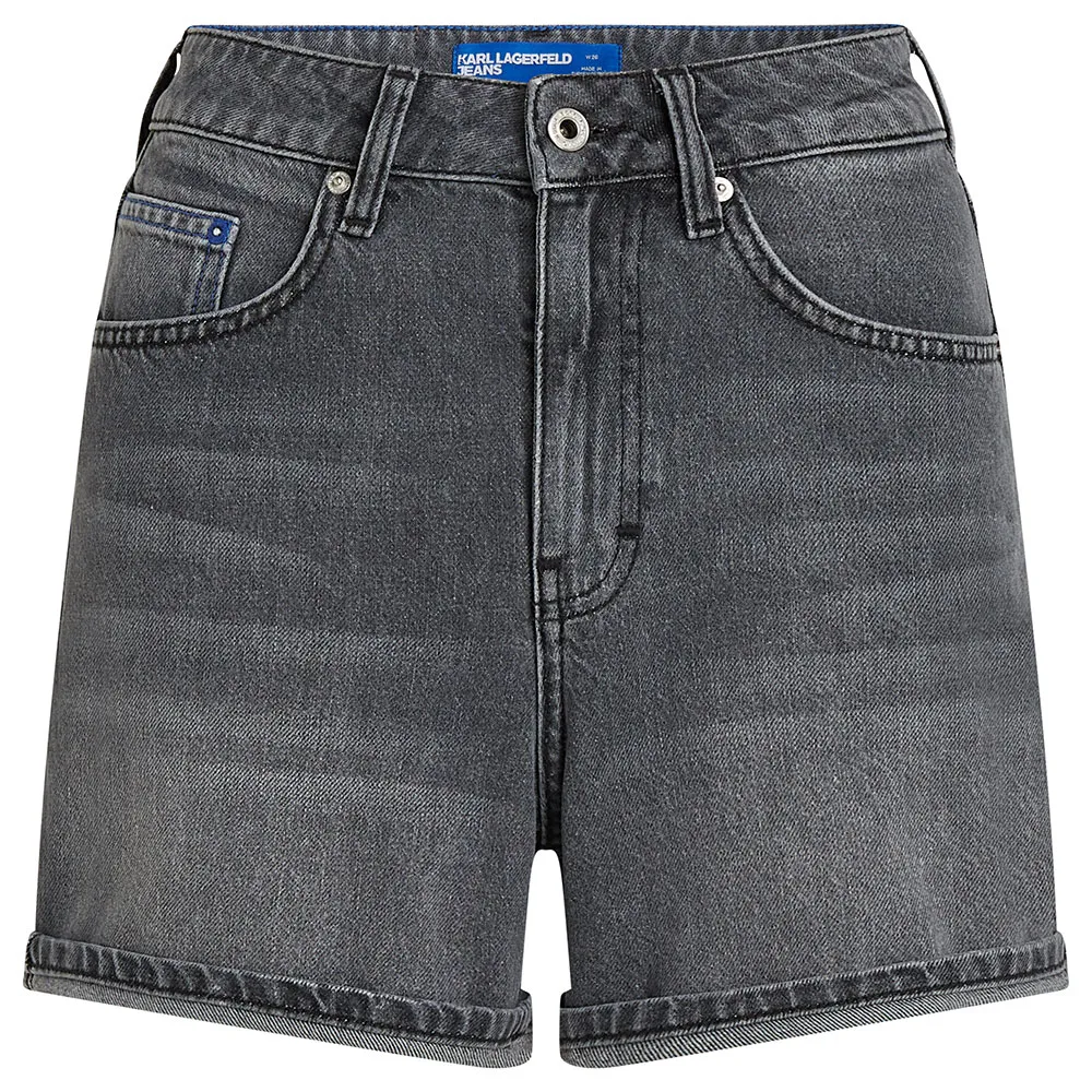 

Шорты Karl Lagerfeld A2W10040 High waist denim, серый