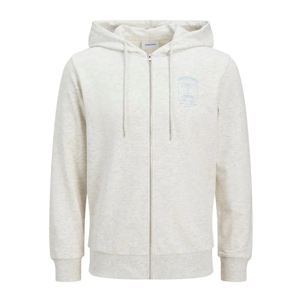 

Толстовка Jack & Jones One Color Summer full zip, белый