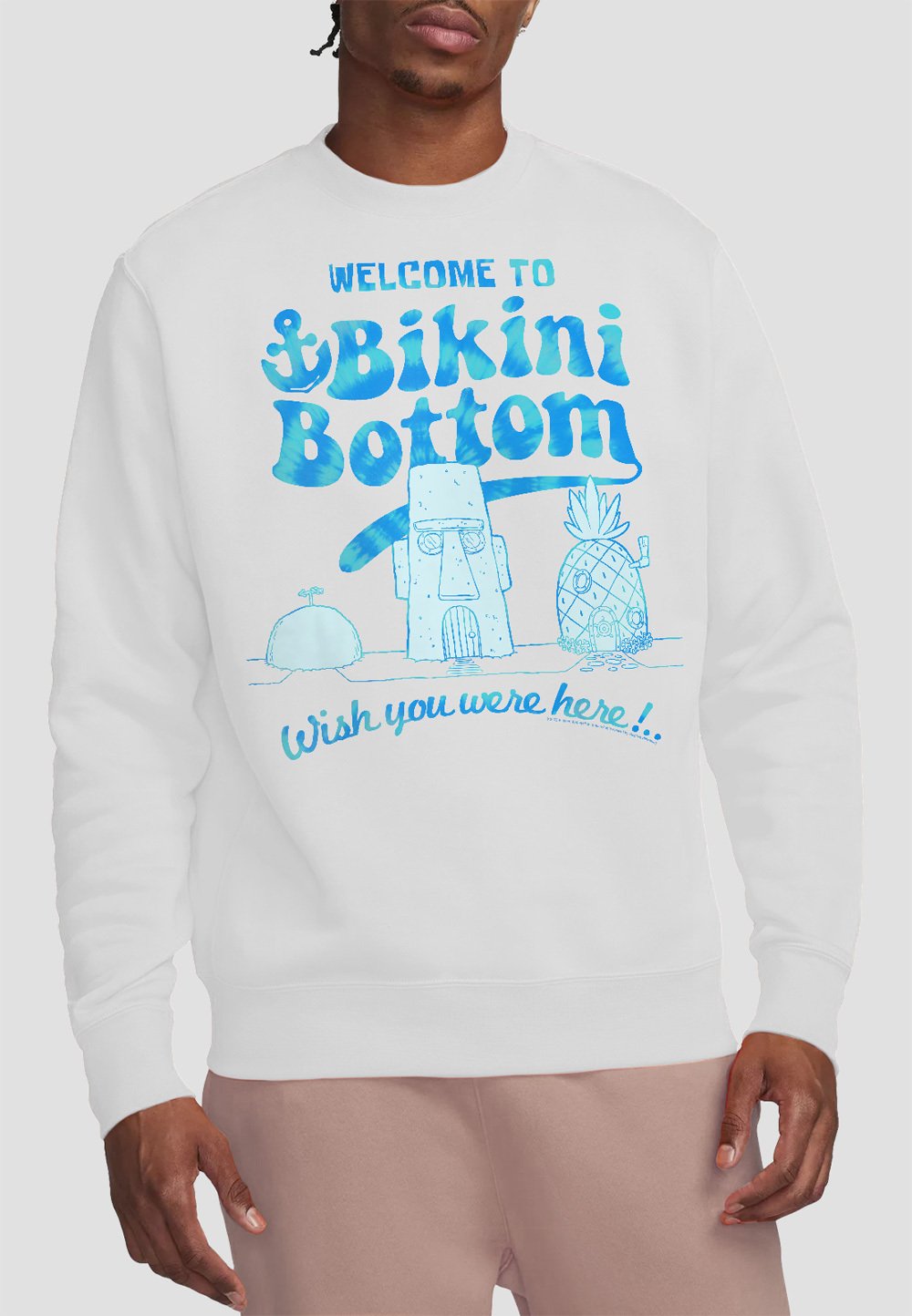 

Толстовка SPONGEBOB WELCOME Cotton Soul, белый
