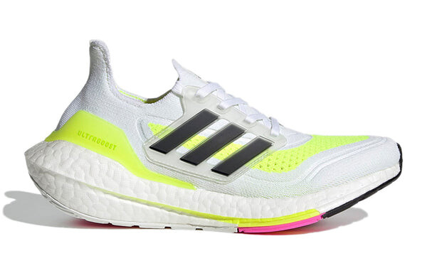 Кроссовки ultraboost 21 j Adidas, белый — фото 2