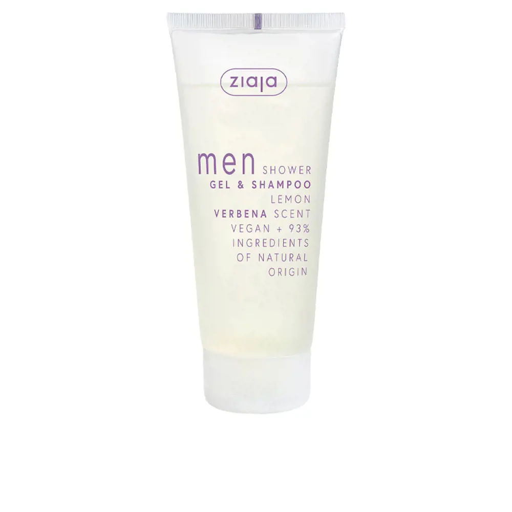 

Гель для душа Men gel de ducha y champú lemon verbena Ziaja, 200 мл.