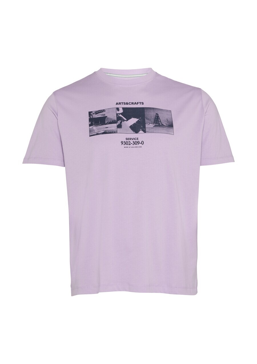

Классическая футболка s.Oliver Shirt, светло-фиолетовый