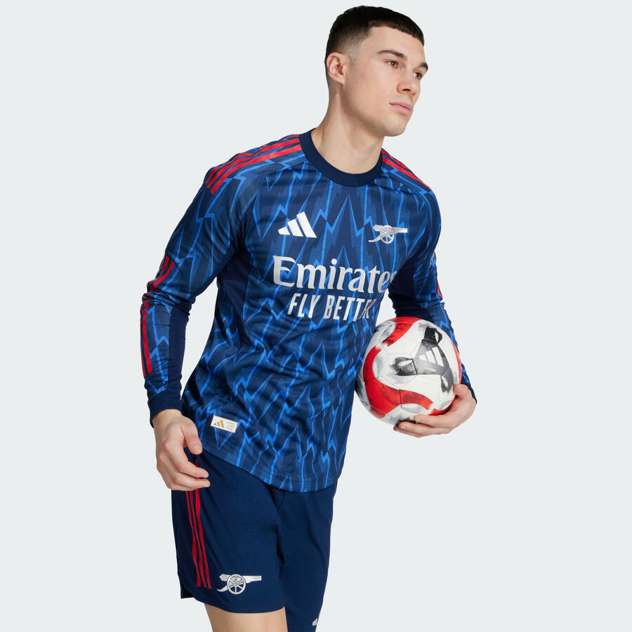 ADIDAS Оригинальная выездная футболка Арсенала 25/26 с длинным рукавом — фото 4