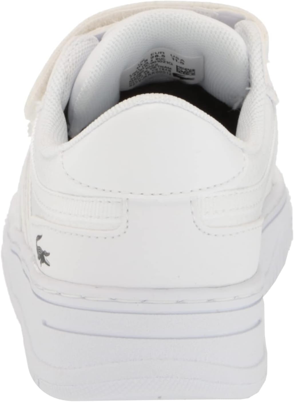 Laceste Unisex-Child Infant's L001 кроссовки Lacoste, White/Gloss/Log/Marzipan/Java Blue — фото 3