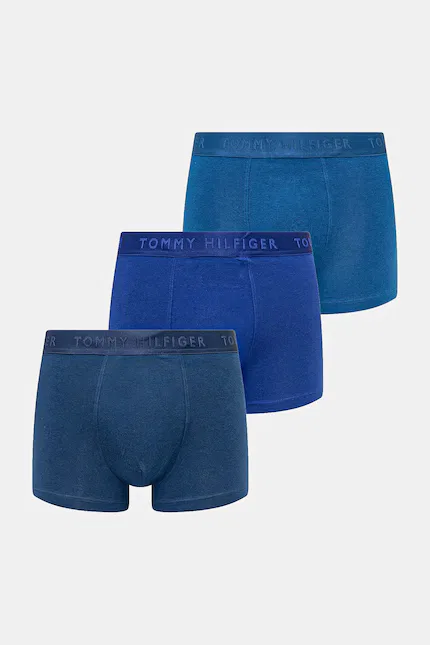 Боксеры из модала 3 шт Tommy Hilfiger, синий