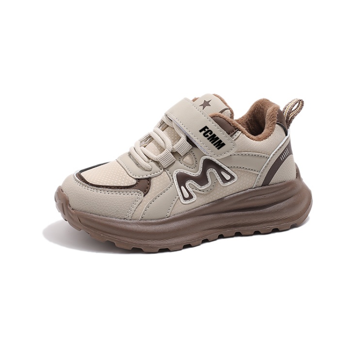 

Нескользящие износостойкие низкие повседневные кроссовки для детей FCMM, хаки