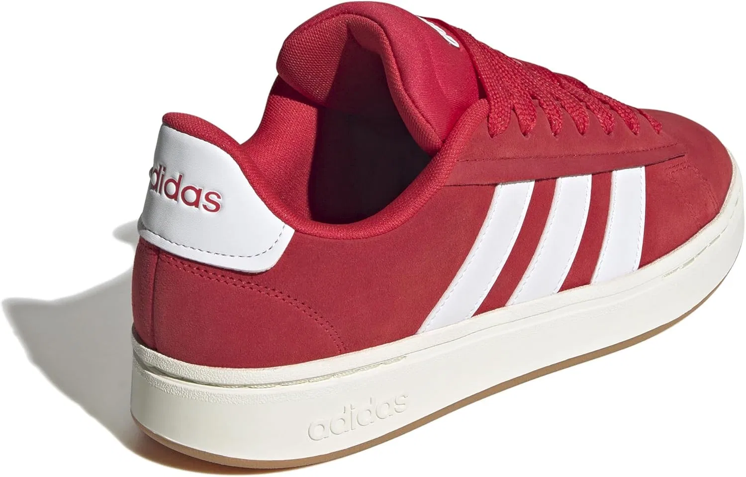 Кроссовки мужские Adidas Grand Court Alpha, Pure Ruby/White — фото 3