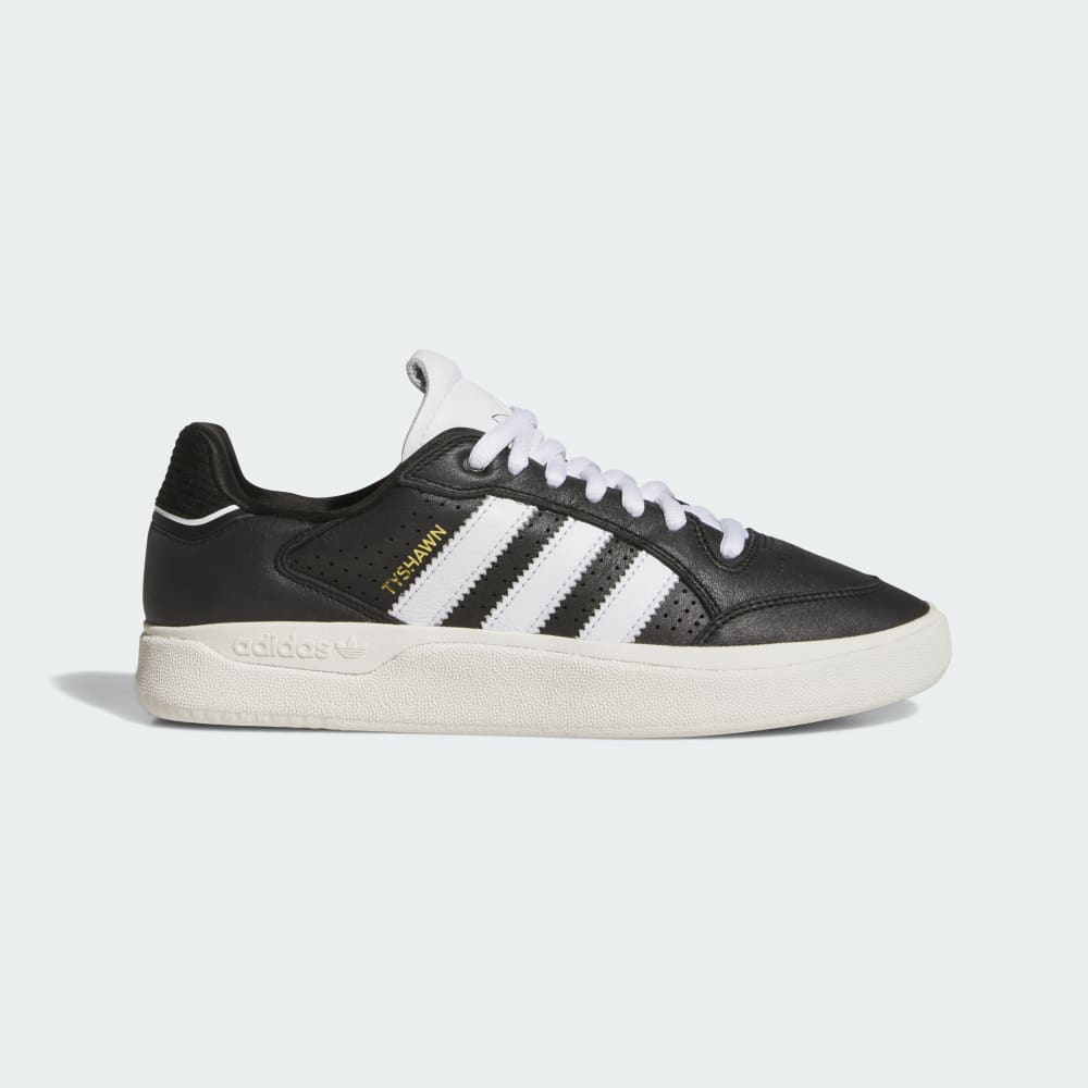 

Кроссовки Adidas Tyshawn Low, цвет Core Black/Cloud White/Chalk White