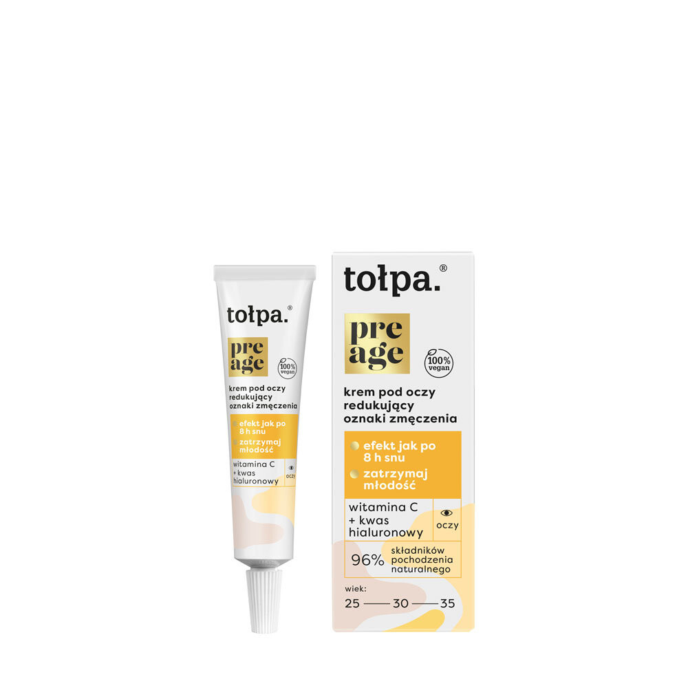 

Tołpa, Pre age, Крем для глаз, уменьшающий признаки усталости, 10 мл