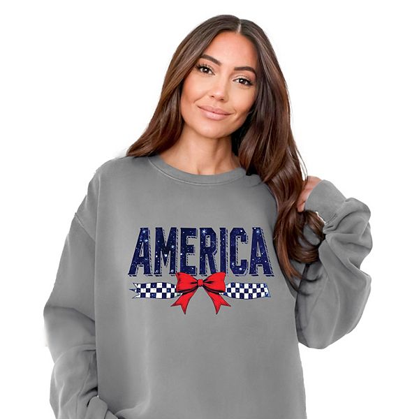 

Американский свитшот Galaxy Coquette Simply Sage Market, Grey