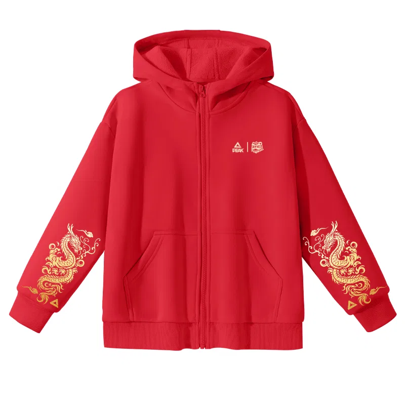Свитшот детский с капюшоном PEAK Red/PK