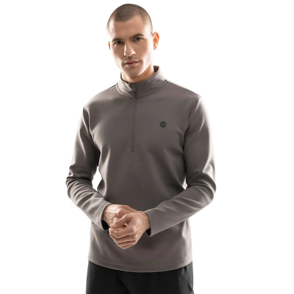 

Толстовка Siroko Troop half zip, серый