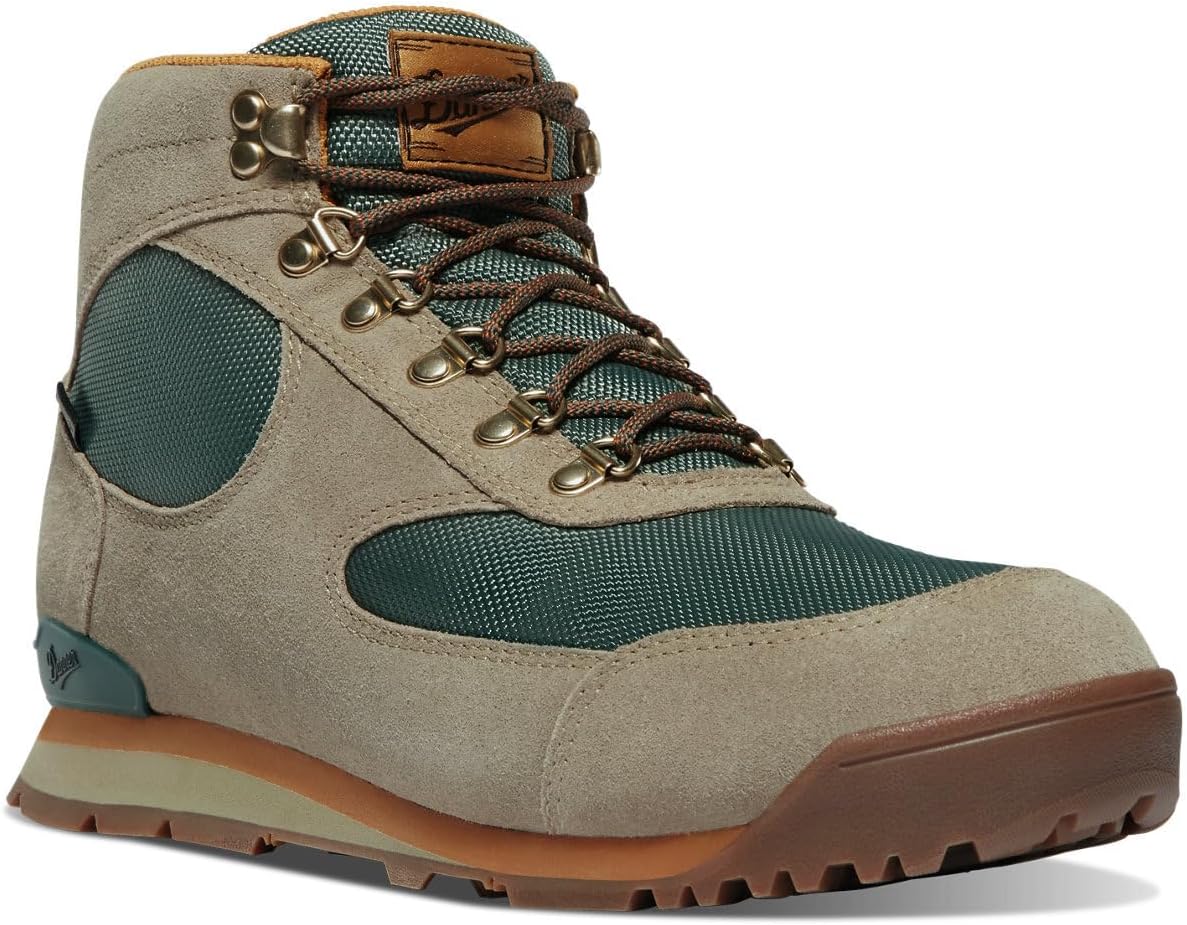 Мужские водонепроницаемые походные ботинки Danner Jag II 4.5 - легкие, с двухплотной полиуретановой промежуточной подошвой, возможность реставрации, серый — фото 2