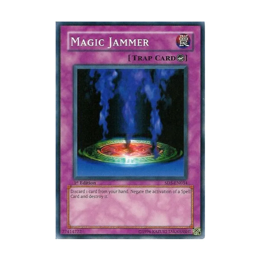 

CCG Волшебный глушитель (Обычный), Yu-Gi-Oh - Structure Deck - Warrior's Triumph - Singles