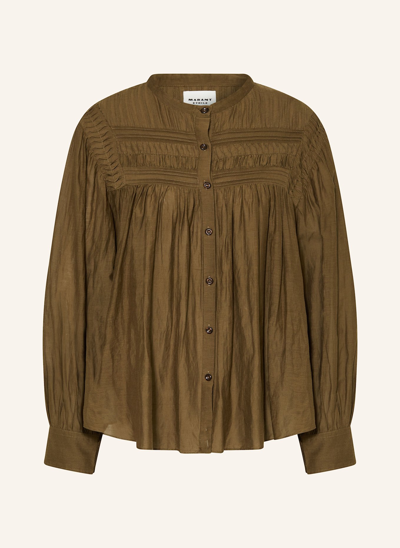 

Блузка плалия Marant Étoile, хаки