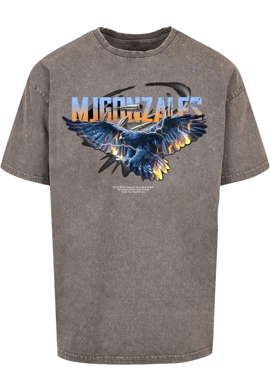 

Классическая футболка MJ Gonzales Shirt Eagle V.2, серо-коричневый