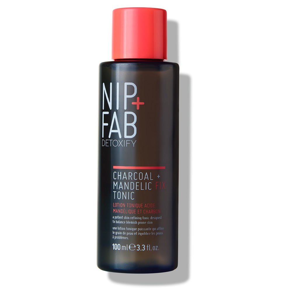 

Тоник для лица charcoal + mandelic fix tonic Nip+Fab, 100 мл