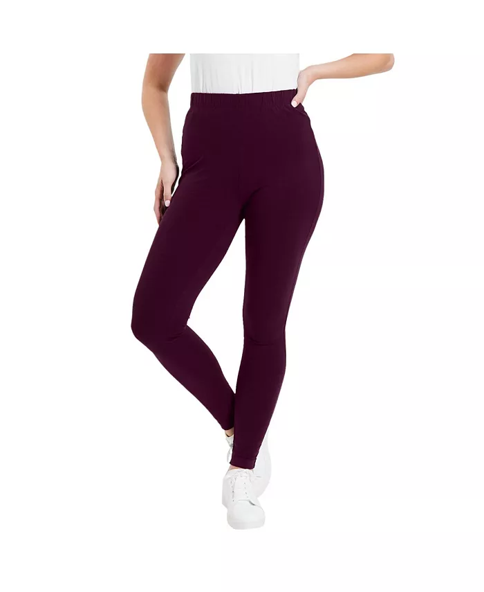 

Женские леггинсы June + Vie Classic Ankle, фиолетовый