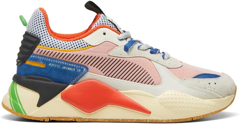 

Мужские кроссовки PUMA Rs-X Podium с шнуровкой, повседневные - многоцветные, красные
