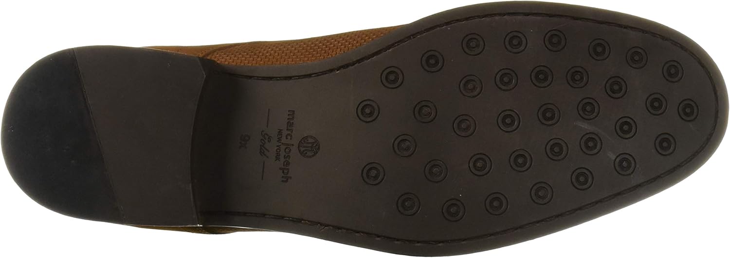 Мужские кожаные туфли Marc Joseph New York из роскошной золотой коллекции, с закрытым носком и шнуровкой, лоферы — фото 4