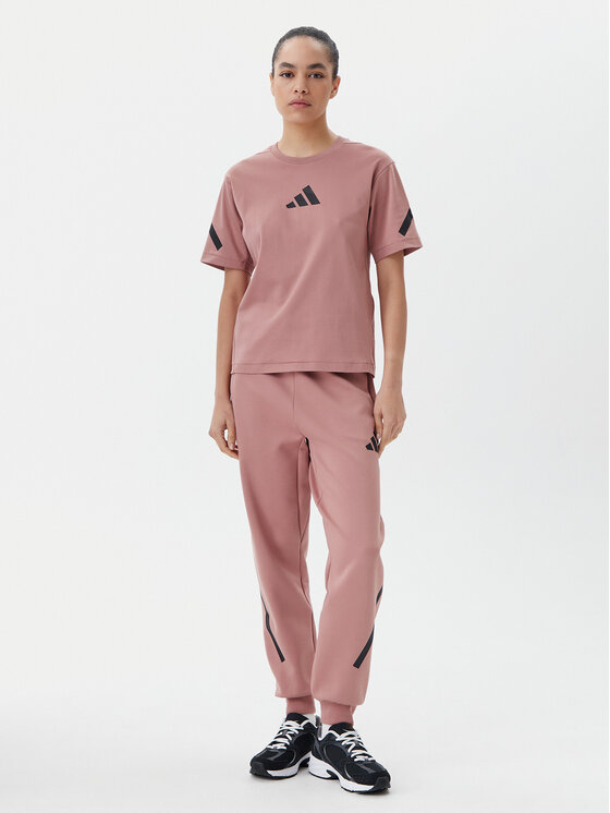 Футболка обычного кроя Z.N.E. JC9311 Adidas, розовый — фото 2
