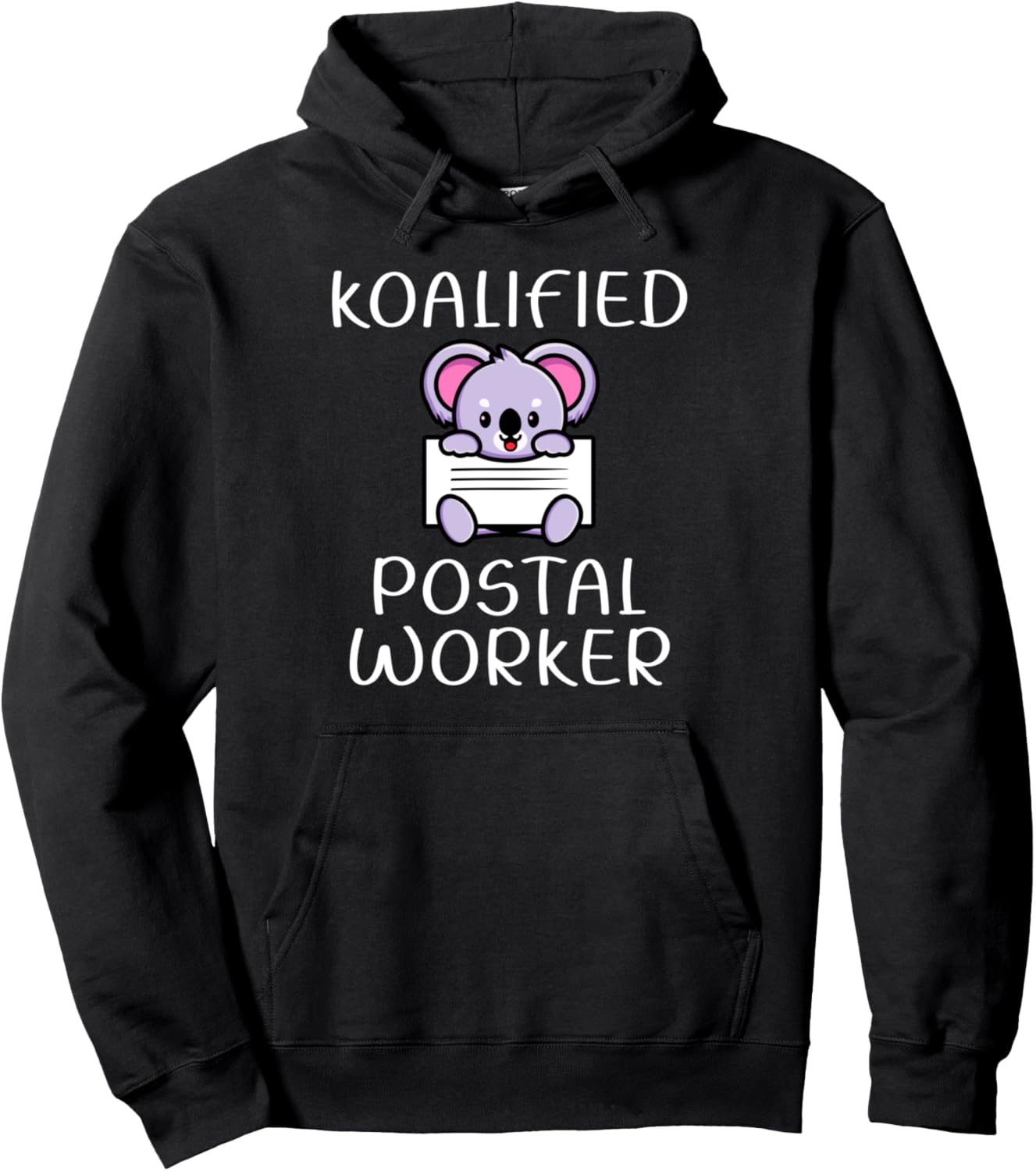 

Худи почтальона Koalified Postal Worker Gifts & Accessories, черный