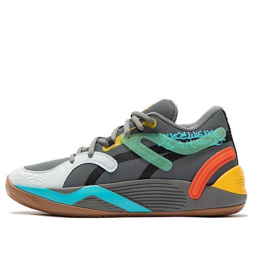 

Кроссовки PUMA Trc Blaze Court Block Party 'Gray White Blue' 378961-01, серый