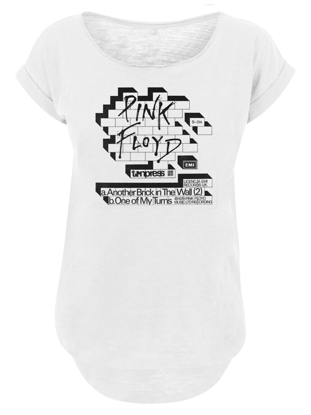 

Рубашка F4NT4STIC Pink Floyd, белый