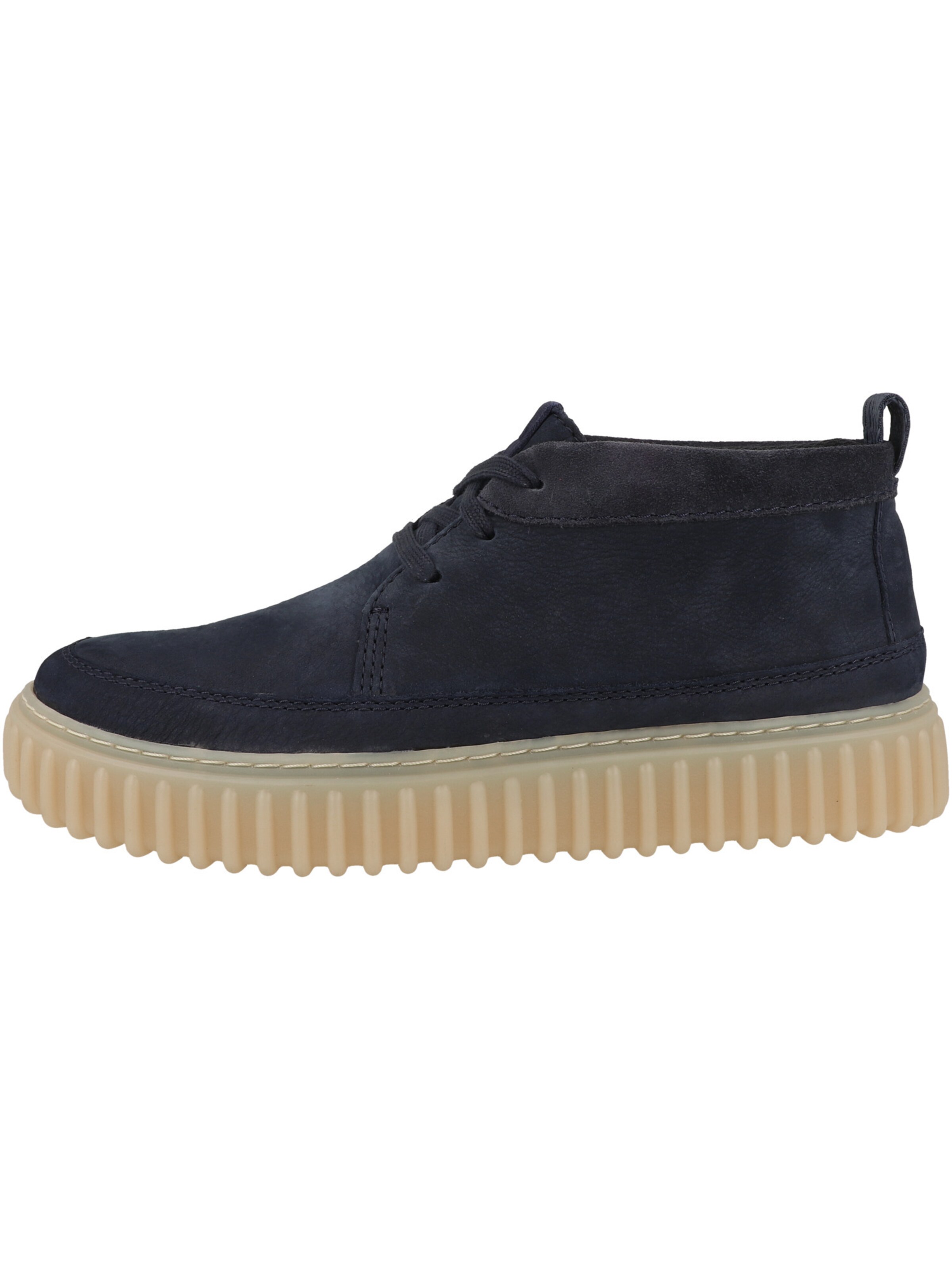 CLARKS Туфли 'Torhill Lace High' на шнуровке в синем цвете — фото 2