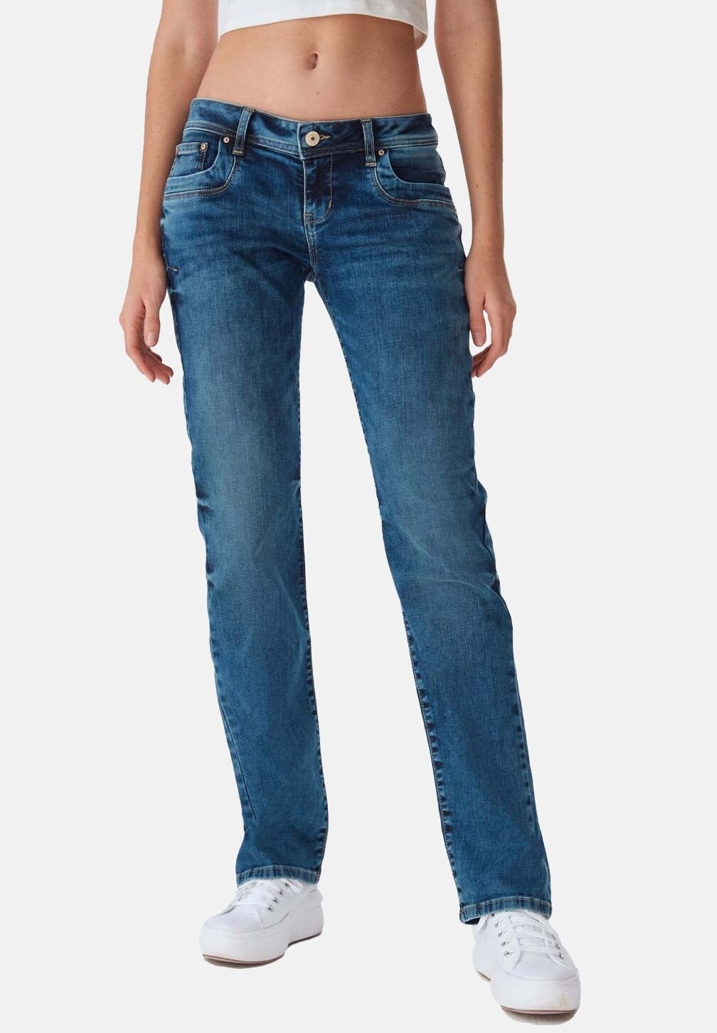 

Джинсы прямого кроя VALENTINE LTB, цвет blue lapis wash