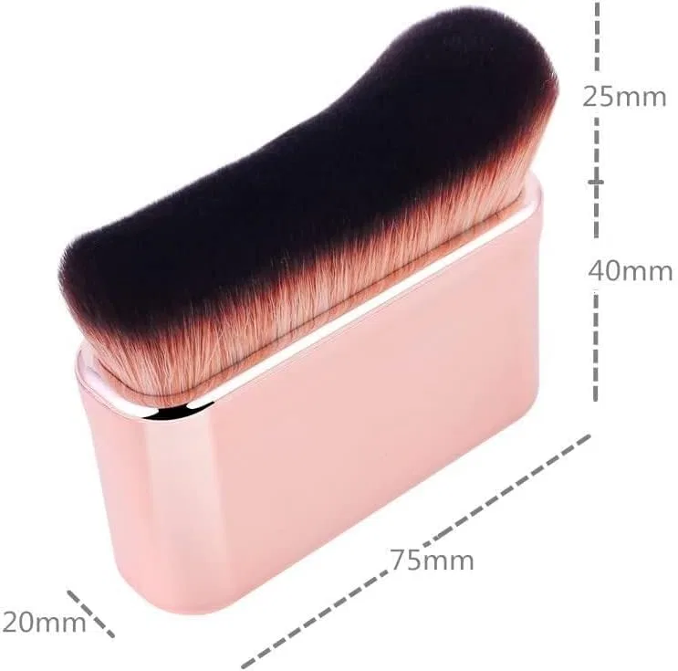 Кисть для тела кабуки Foundation Body Brush Rose Gold Generic — фото 3