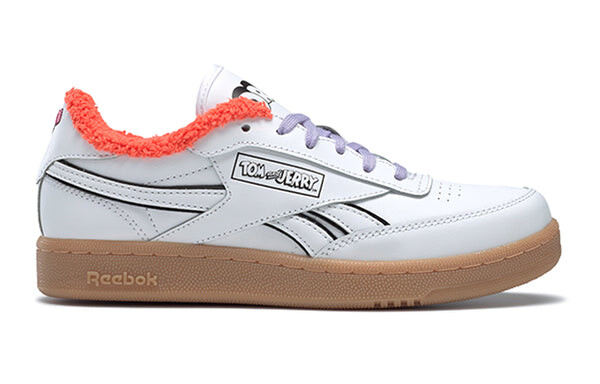 Кроссовки x tom & jerry club c revenge 'droopy' Reebok, белый — фото 2