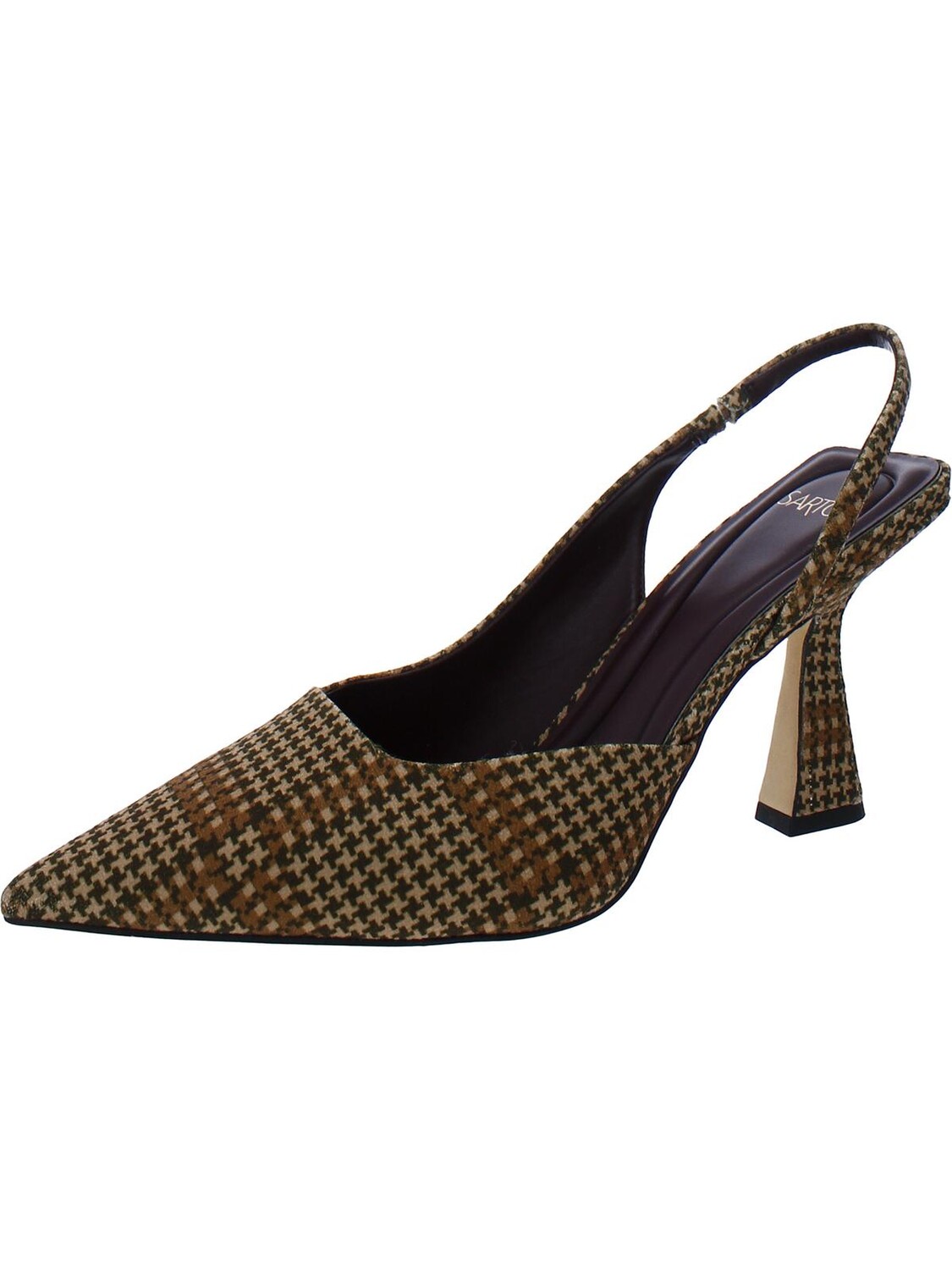 

Arina Женские туфли на каблуке D'Orsay с острым носком Sarto Franco Sarto, цвет Brown Fabric