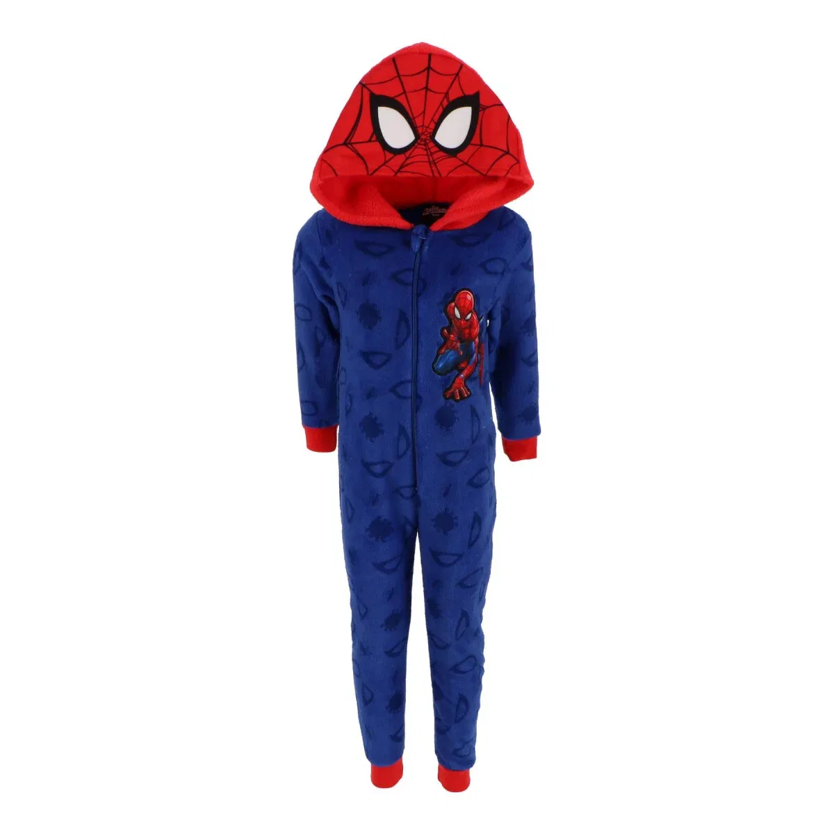 Пижама-слип флисовая Spiderman, синий