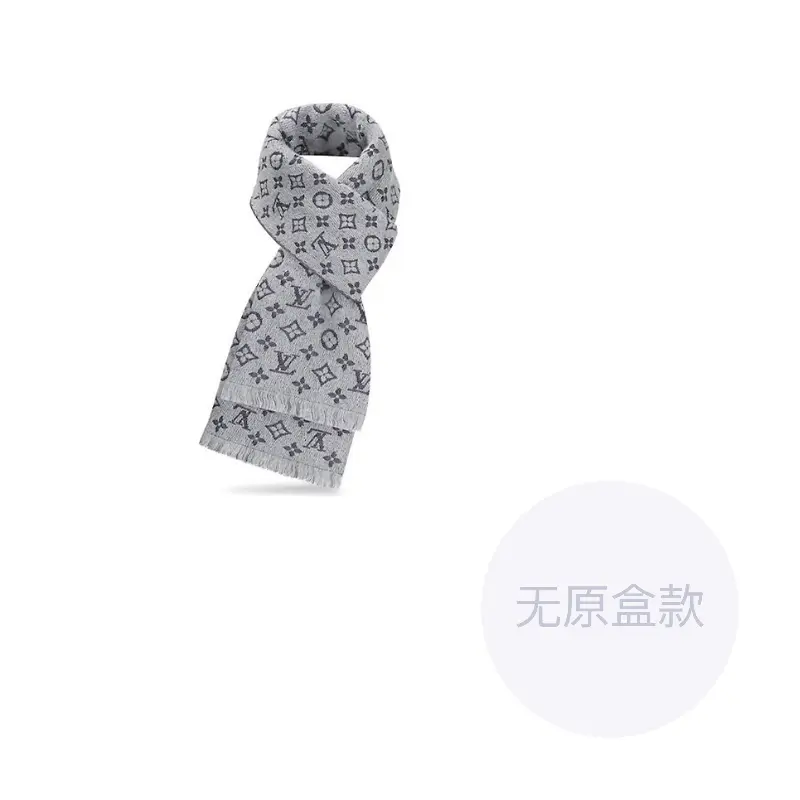 

LOUIS VUITTON Шарф Monogram Classic, Gray
