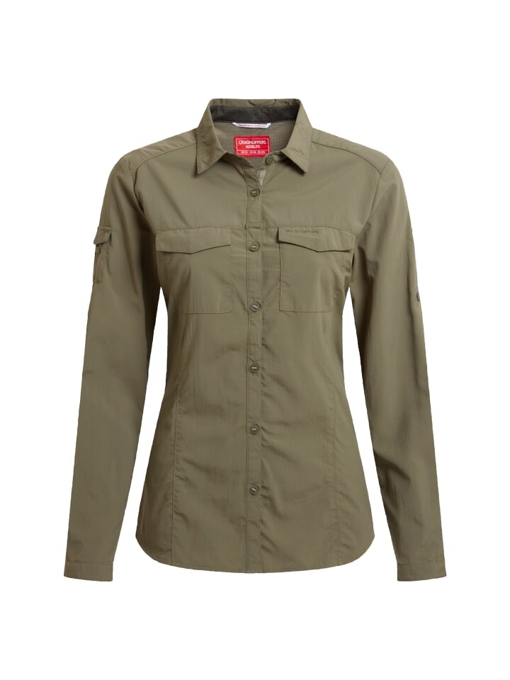 

Блуза Craghoppers Hemd NosiLife Adventure, цвет Wild Olive